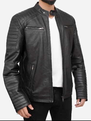 Leather jacket 