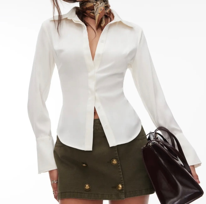 Satin blouse 