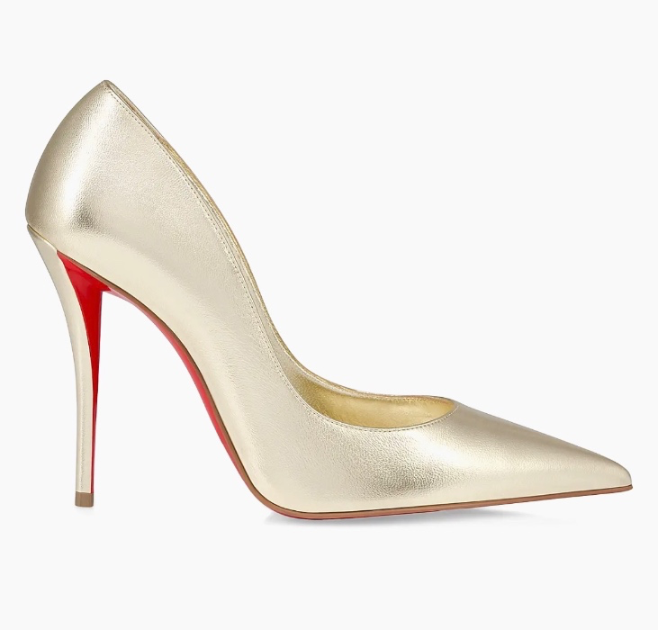 Christian Louboutin Miss Z Gold