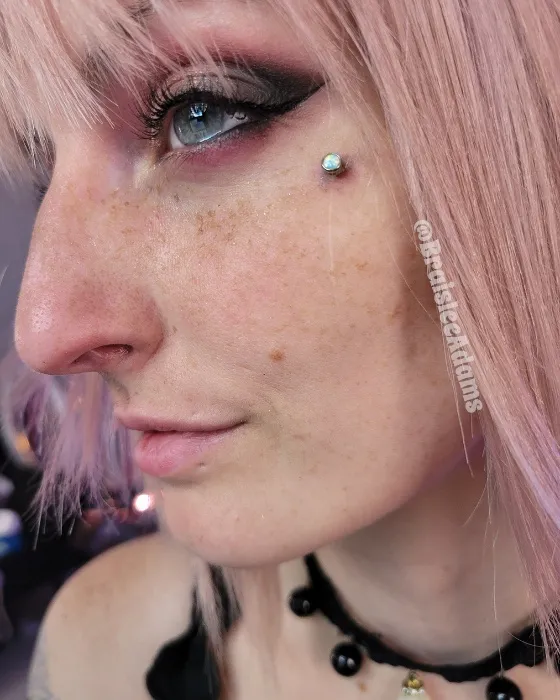 Teardrop piercing redo