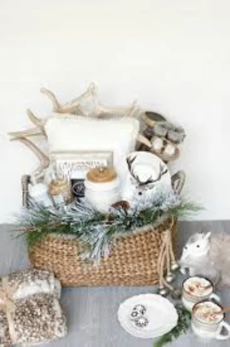 Winter Cozy Gift  Basket