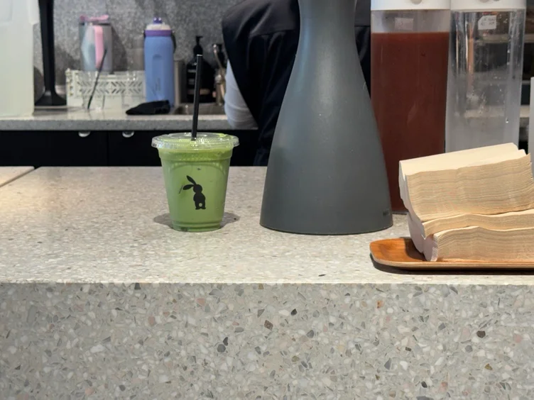 Favourite ice matcha latte 