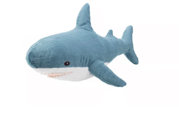 BLÅHAJ Soft toy - baby shark 55 cm