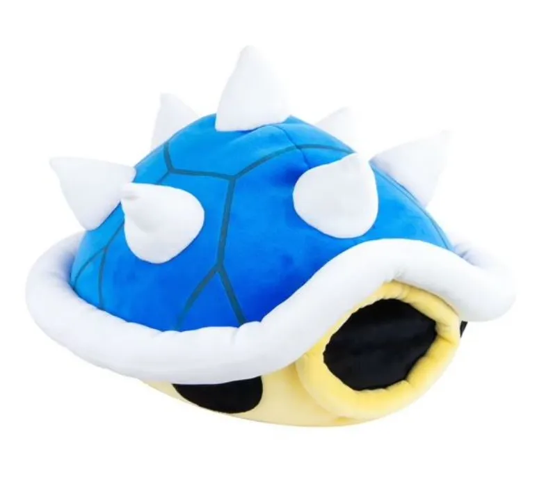 Mega peluche Mocchi-Mocchi Carapace bleue Mario 38cm
