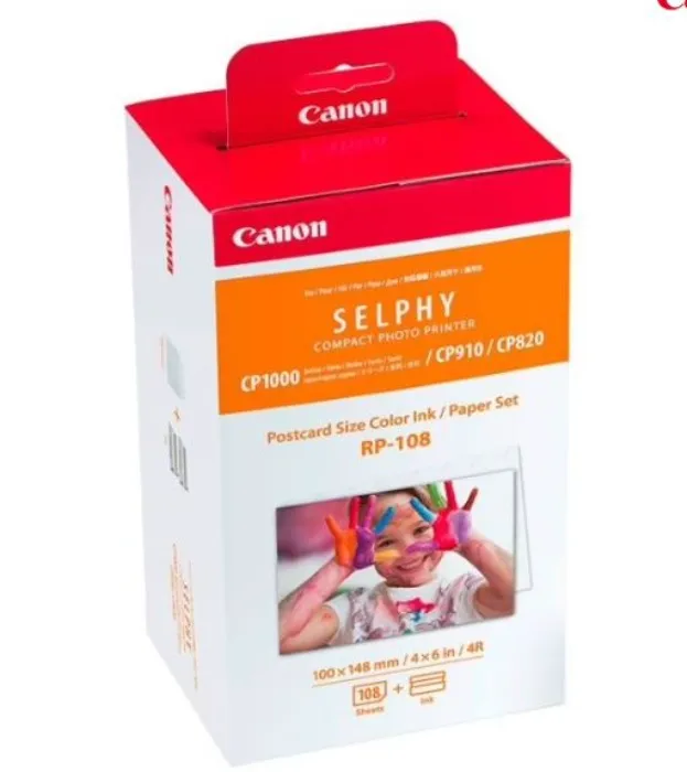 Cartouche CANON RP-108N Selphy 108 feuilles 10x15