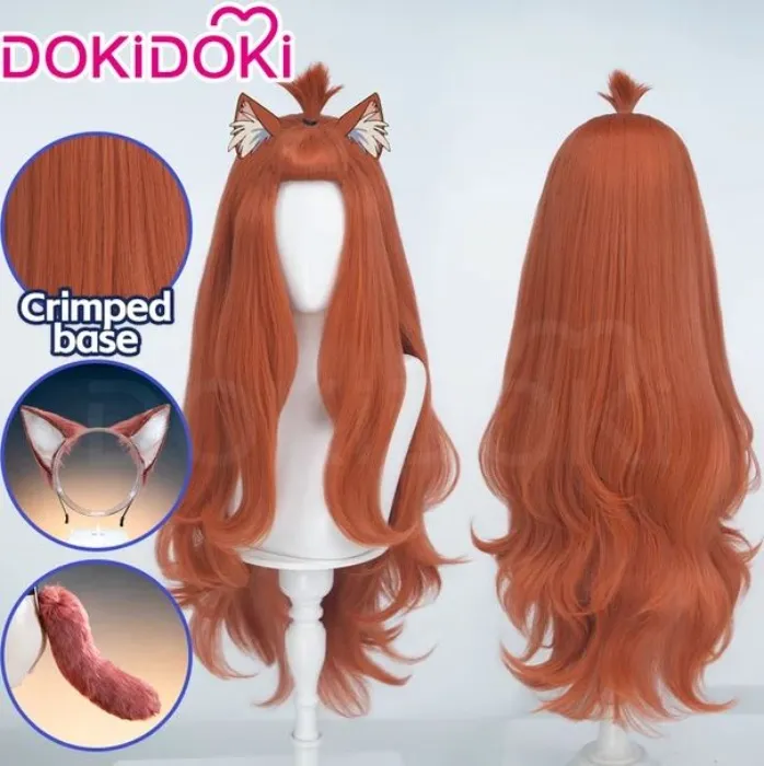 Chainsmoker Cat - Aruneko Wig/Ears/Tail