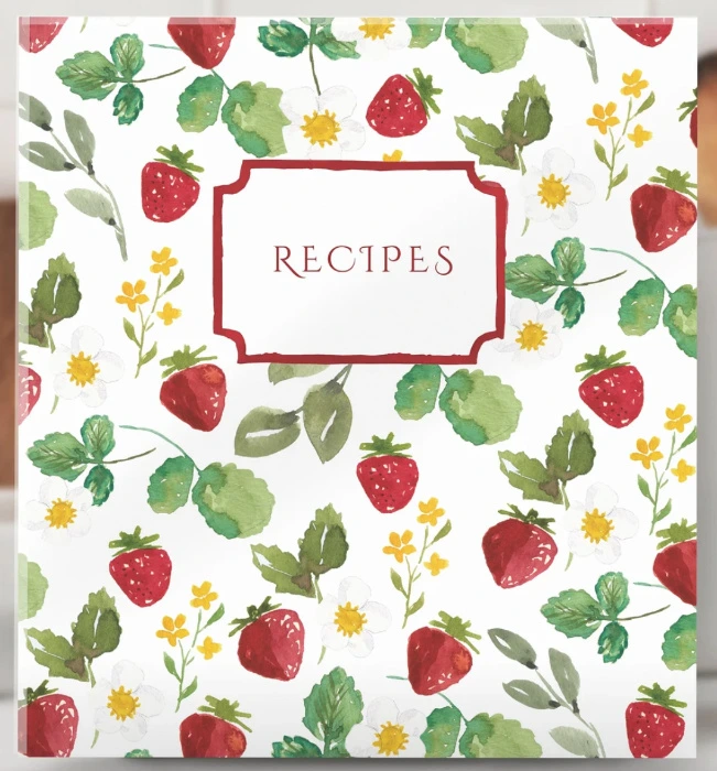 Strawberry Recipe Binder