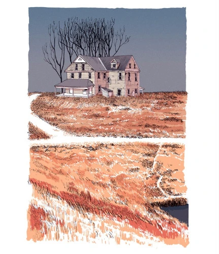 Old House Print - Matt Rota