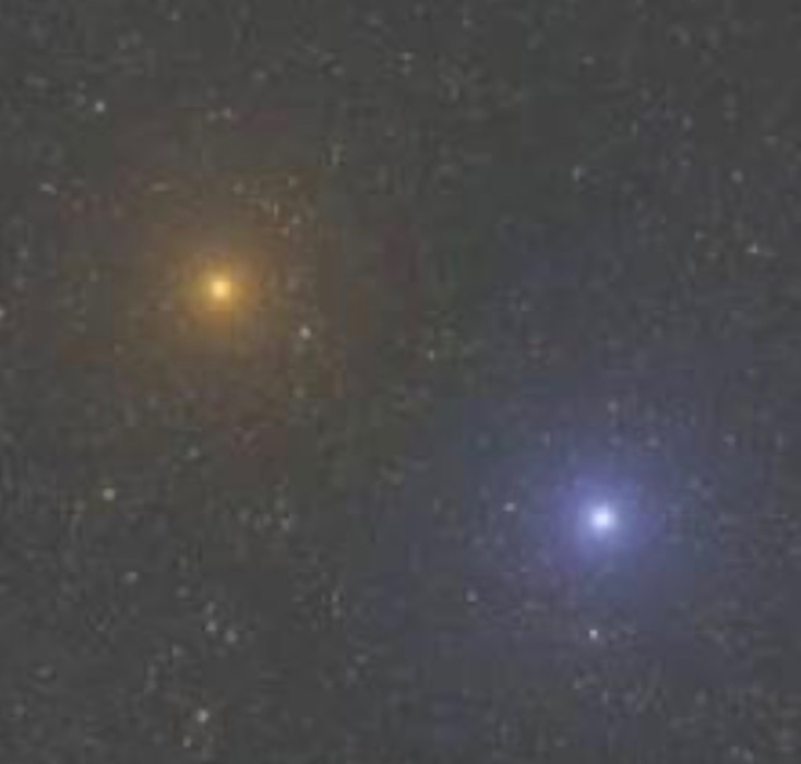 Castor and Pollux in the cancellation, Gemini
