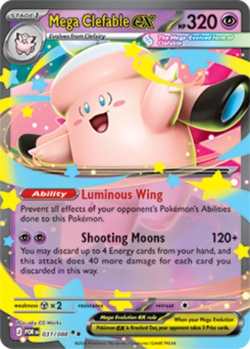 Completing my Mega Clefable Deck
