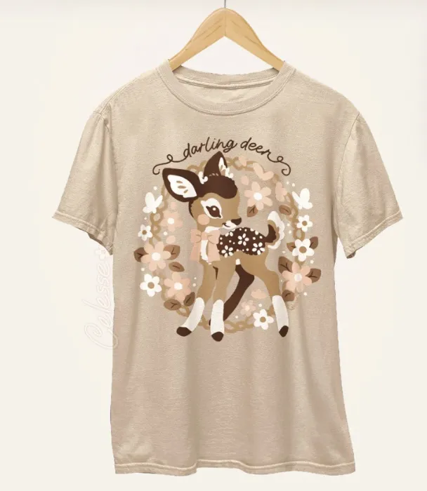 Darling Deer Fawn Shirt ♡