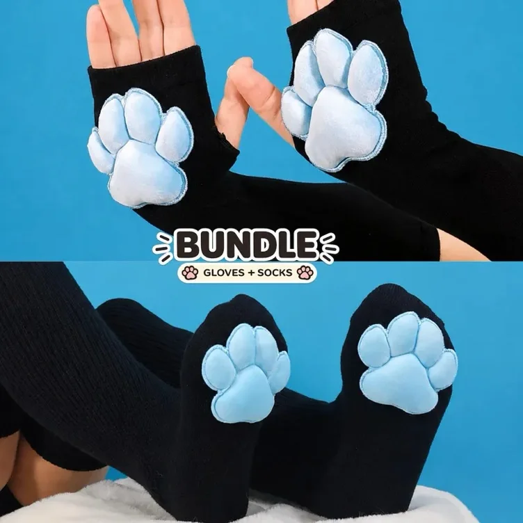 Paw Pad Sock + Gloves