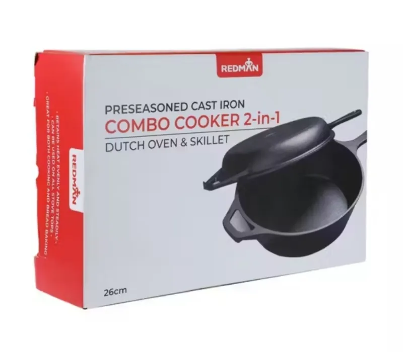 Cast Iron Dutch Oven and Skillet