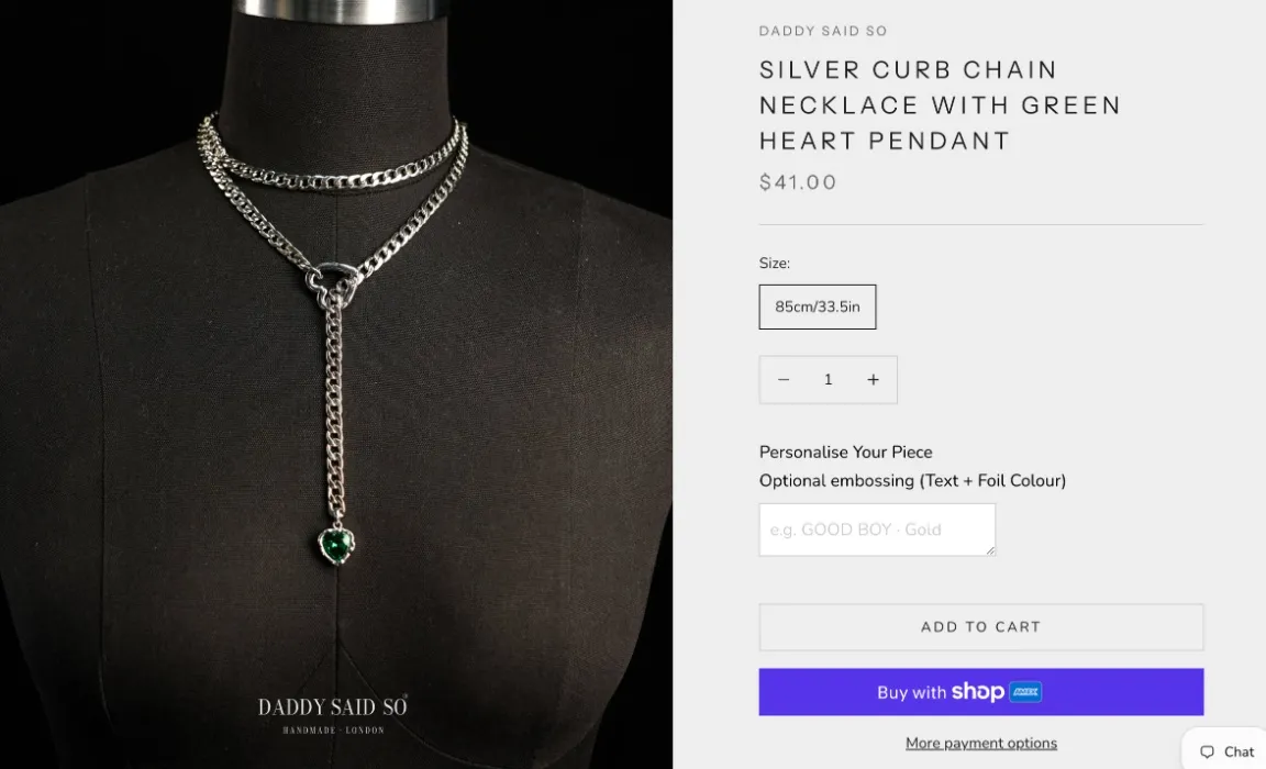 Emerald Heart Collar Necklace