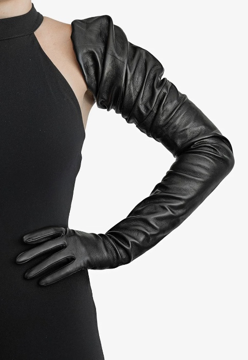 EXTRA LONG LEATHER GLOVES