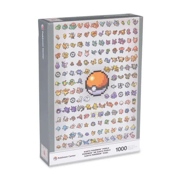 Pokémon Center: Kanto (Gen 1) Pixels Original 151 Puzzle (1,000 Pieces)