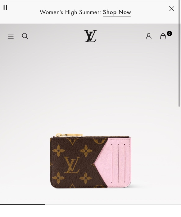 LV card holder 