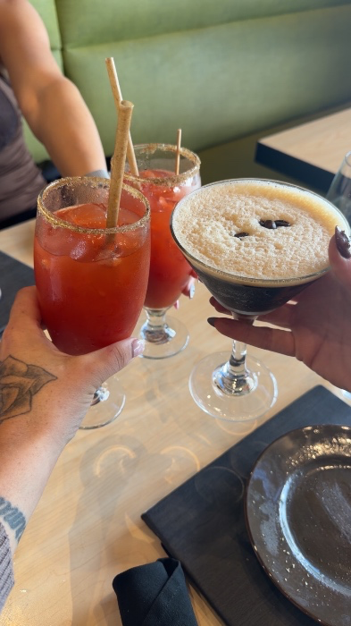 Drinks with friends 