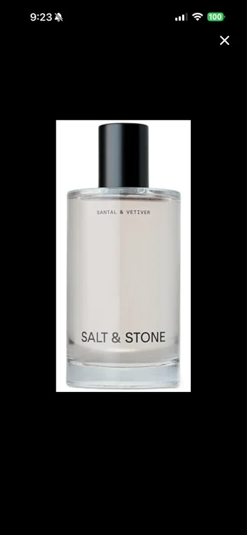 Salt & Stone Hair & Body Mist for Women & Men, Santal & Vetiver 3.4 fl oz | Body & Hair Mist, Warm & Woody Scented Body Spray, Gender Neutral Fragrance with Glycerin & Red Algae, Vegan, Paraben-Free - Santal & Vetiver