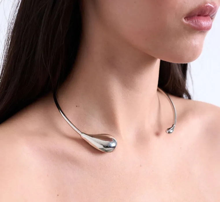 Silver Choker