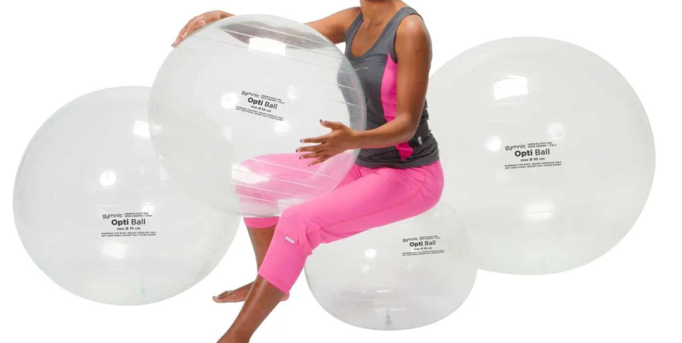 Clear Yoga Ball - 75cm