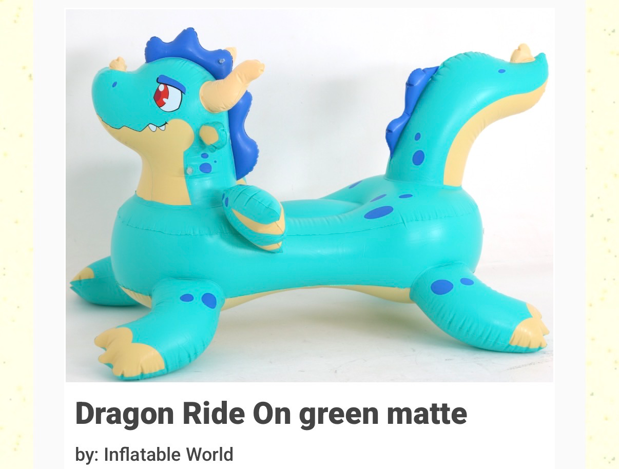 IW Dragon Ride-On
