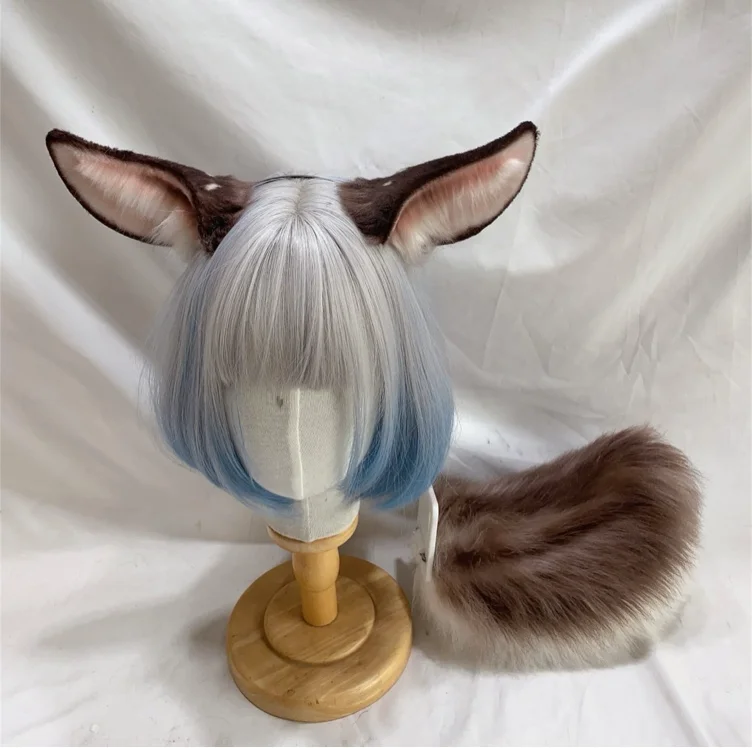 Handmade Brown Deer Headband 