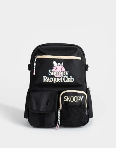 Mochila Snoppy negra