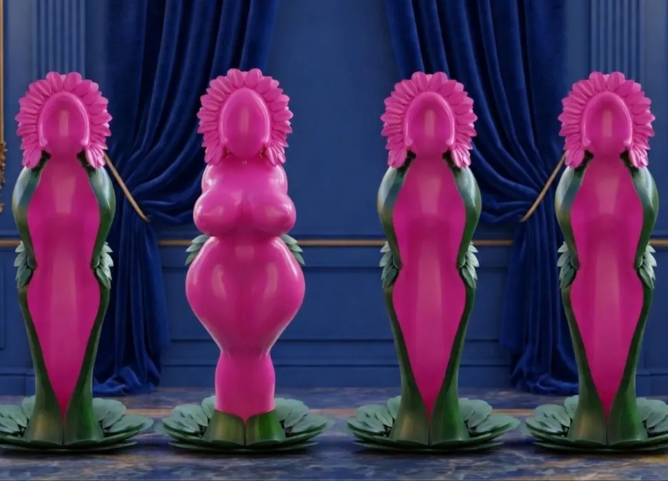 Shiny rubber garden plant