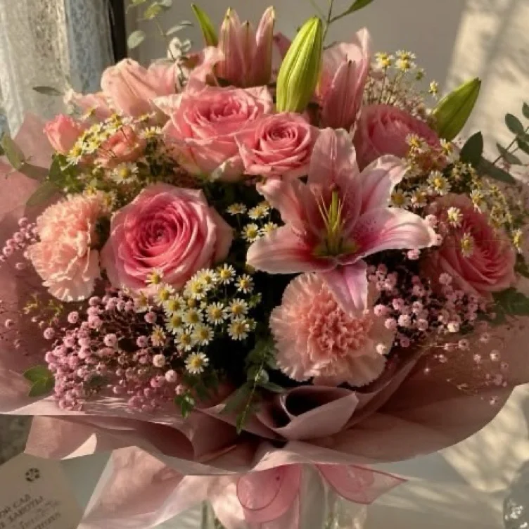 Pretty flowers for a pretty girl