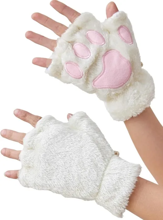 kitty paws gloves