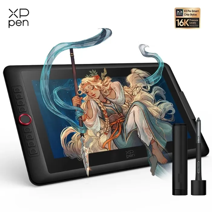 XPPen Artist 15.6 V2 Pro Pen Display 15.6 inch Graphic Drawing Monitor With A Dial Support Android