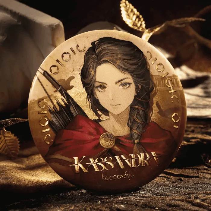 Reverse 1999 x Assassins Creed: Badges (Kassandra)