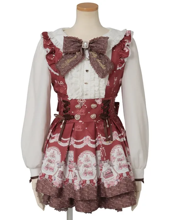 Liz Lisa Melty Chocolate Set Up Bordeaux