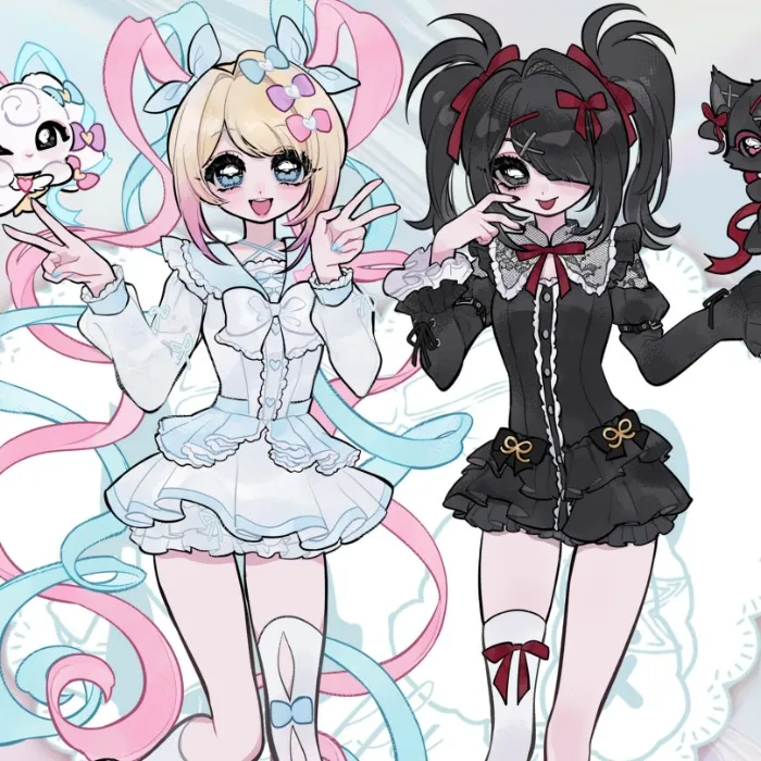 KAngel and Ame J-Fashion Outfits