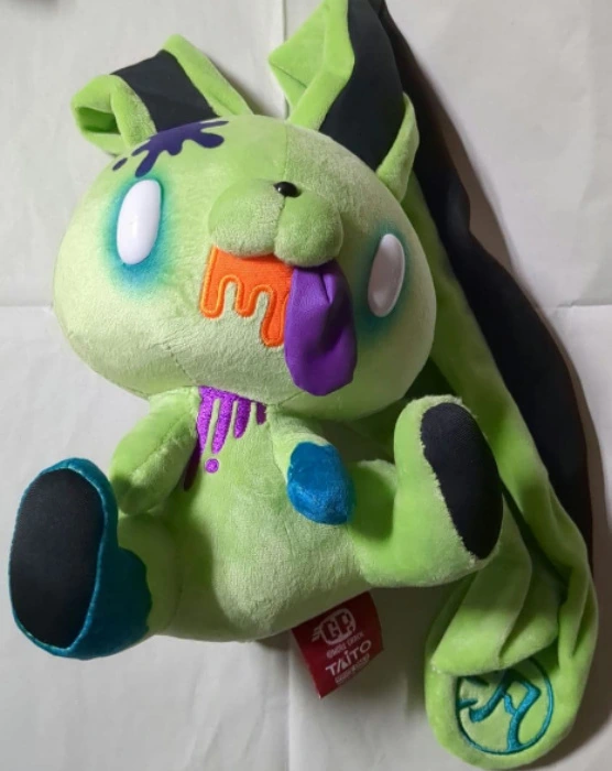 zombie green all rabbit plushie :3