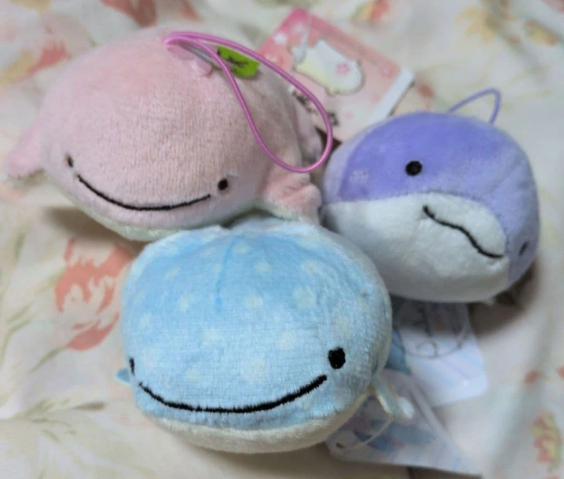 jinbesan mascot strap set