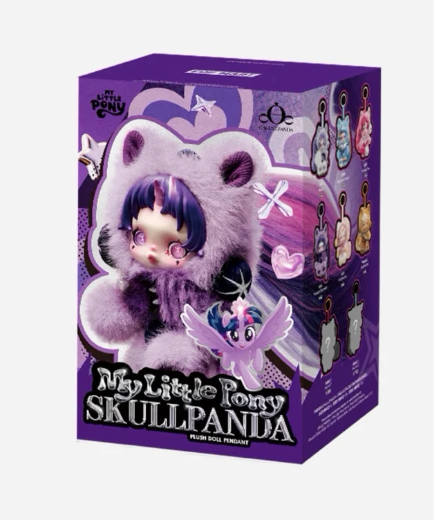 SKULLPANDA x My Little Pony series plush doll 