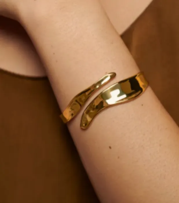 Gold Cuff Bracelet
