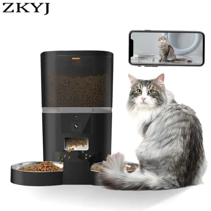 Cat Feeders with Camera 