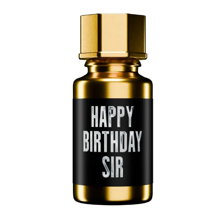 Happy Birthday Sir (Gold)
