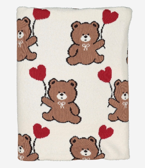Teddy bear throw