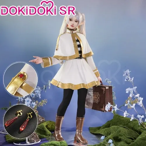 DokiDoki-SR Anime Frieren: Beyond Journey's End Cosplay Frieren Costume | XL-PRESALE