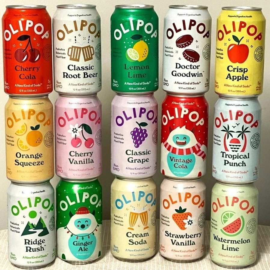 1 can of olipop soda