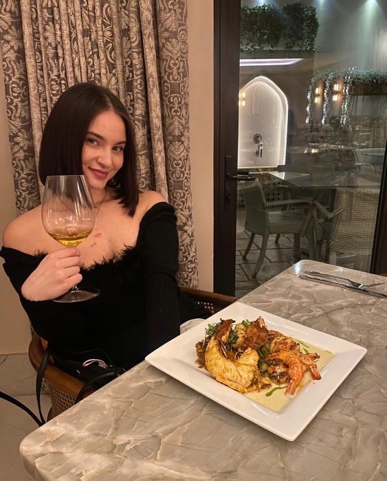 Buy me dinner ( :