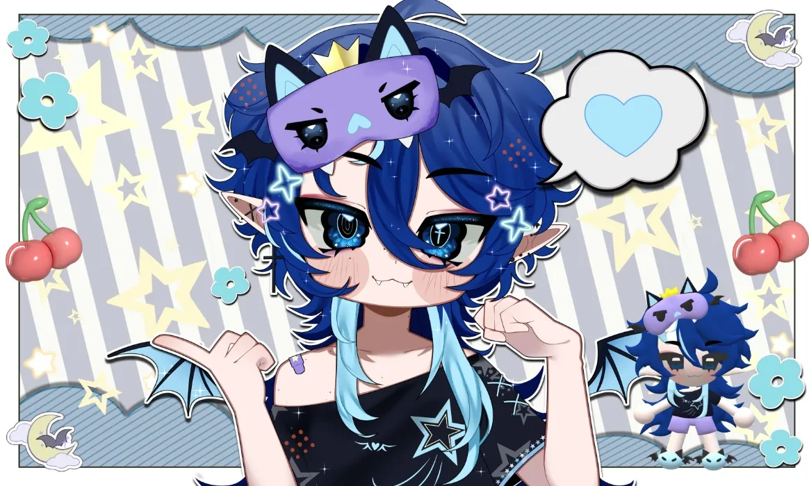  Vgen Hiyo ✧ ໒꒱ @_hy022_Surprise Me! - Animated Creamy Chibi [Streaming Screen]