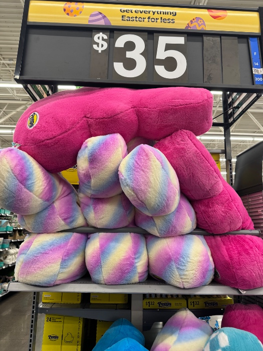 Giant peep plush 🐰