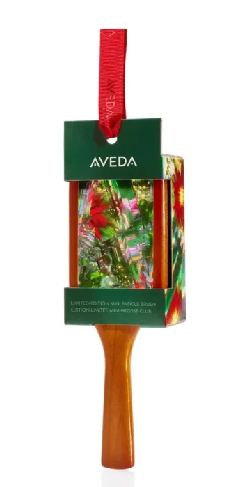 mini paddle brush ornament