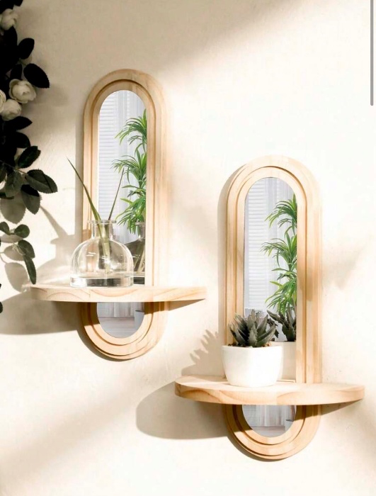 Bohemian Style Wooden Wall Frame