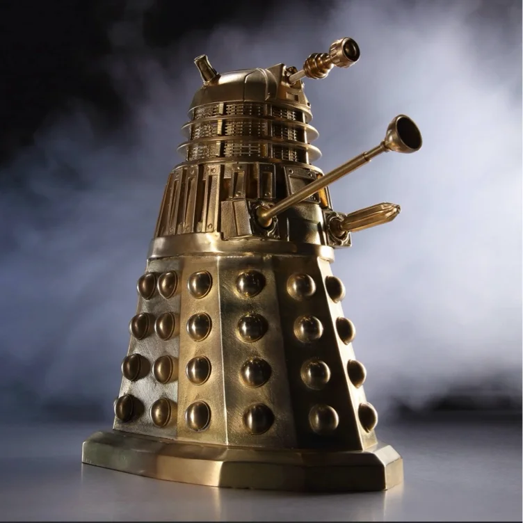 Doctor Who - Brass Dalek 7" Statue